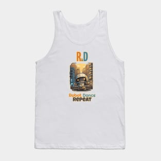 R&D - Robot, Dance, Repeat Tank Top